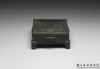 图片[2]-Duan inkstone with inscription “Ning song (meditative pine)”, Yuan dynasty(13-14th century)-China Archive